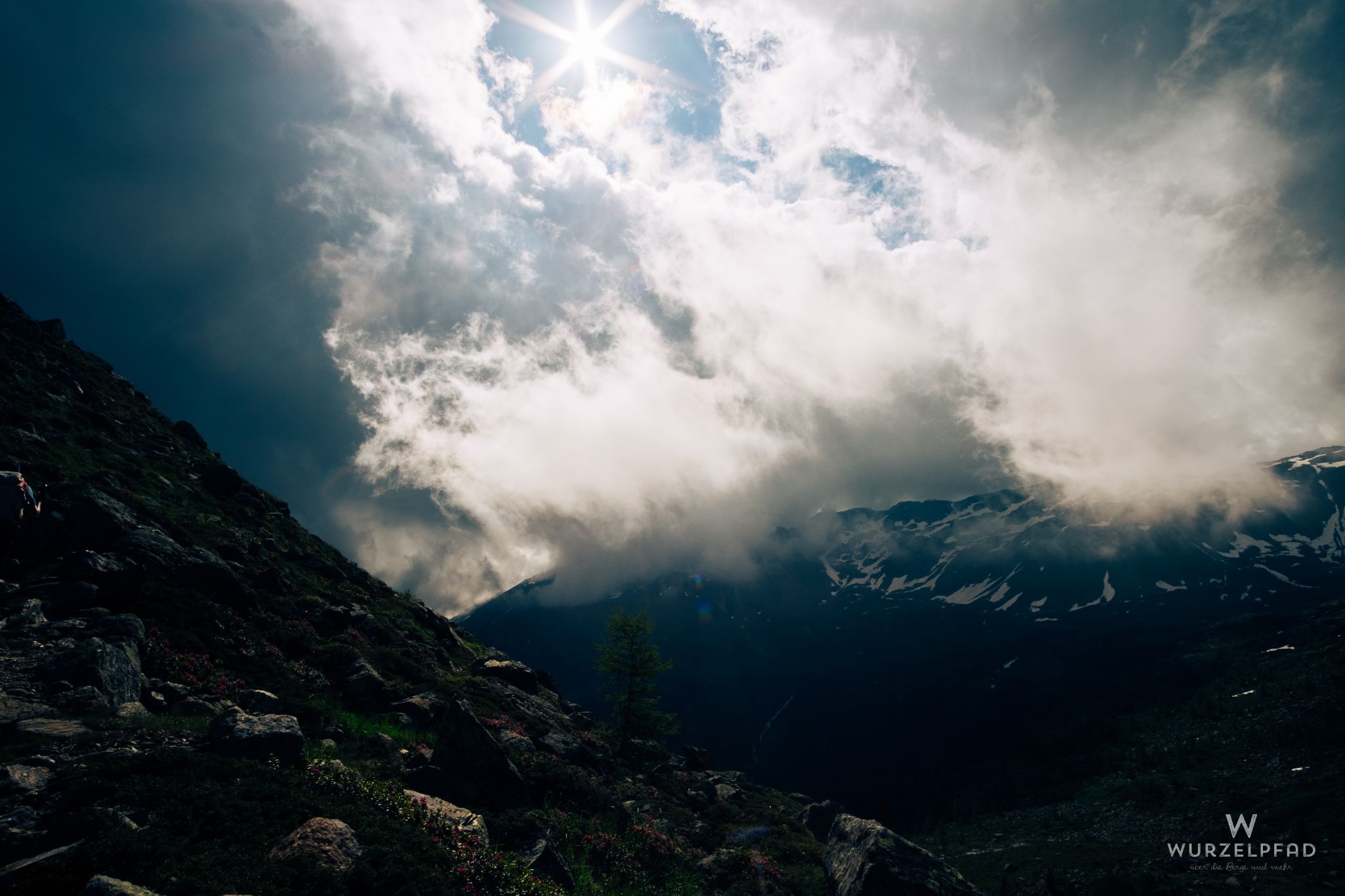 Dramatische Wolkenstimmung